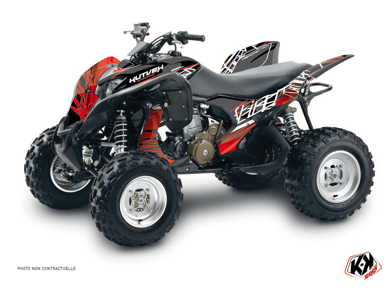 Kit Decor Quad Eraser Honda 700 TRX Rosso Bianco (2007-2017)