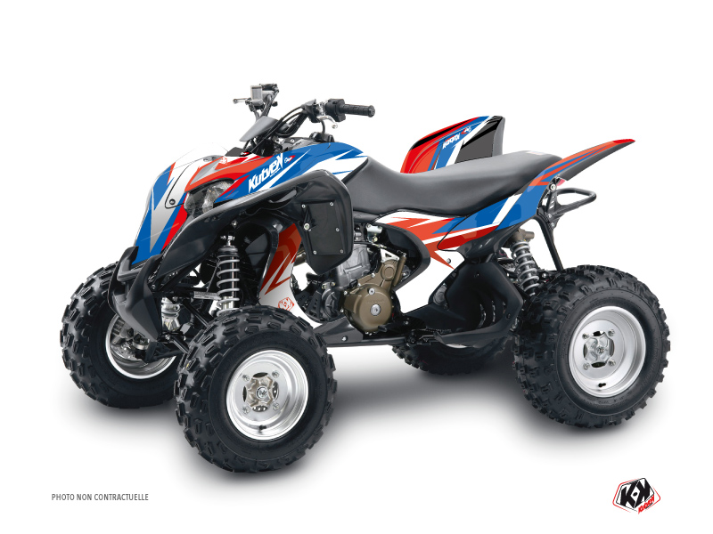 Kit Decorazione Quad Stage Honda 700 TRX Blu Rosso (2007-2017)