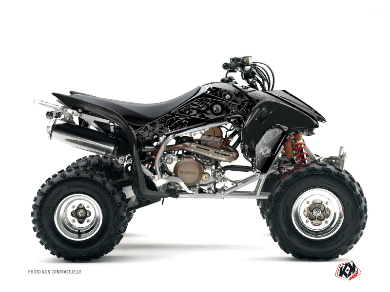 Kit Decorazione Quad Zombies Dark Honda EX 400 Nero (1995-2004)