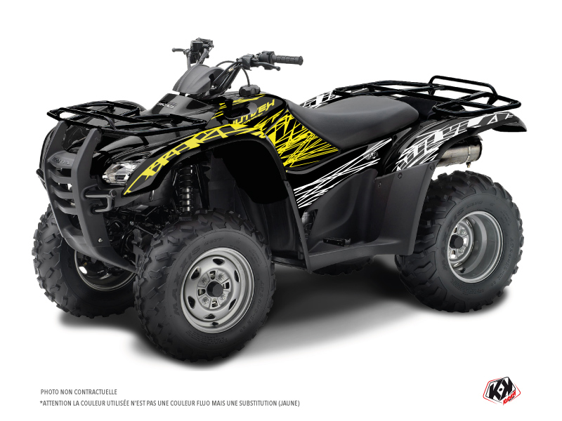 Kit Decorazione Quad Eraser Fluo Honda Rancher 420 Giallo (2016-2023)