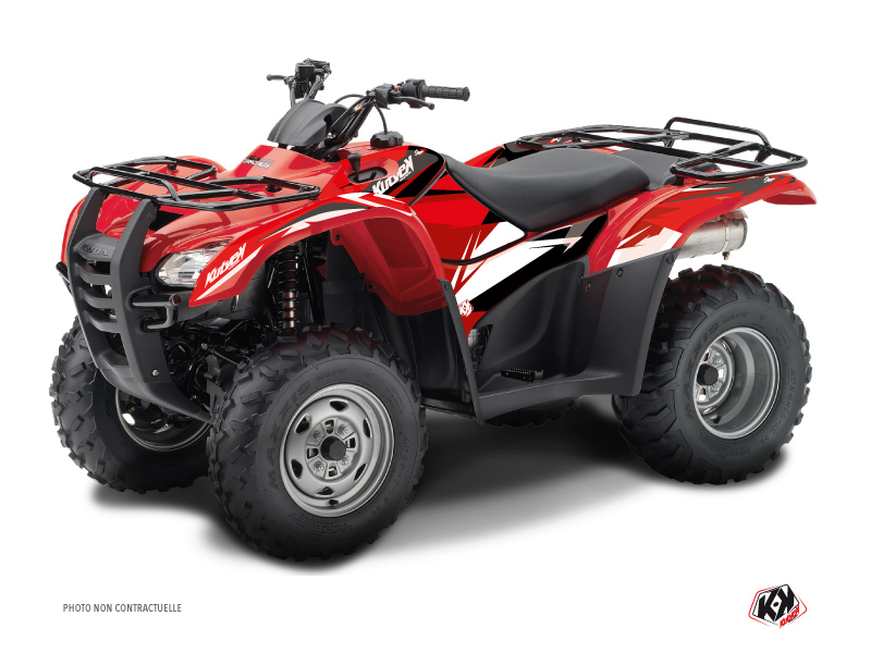 Kit Decorazione Quad Stage Honda Rancher 420 Nero Rosso (2016-2023)