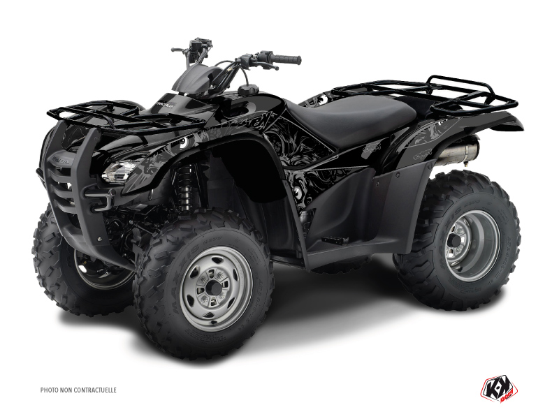 Kit Decorazione Quad Zombies Dark Honda Rancher 420 Nero (2016-2023)