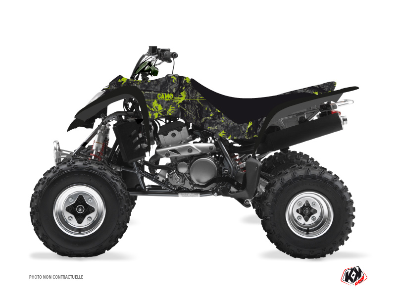 Kit Decor Quad Camo Kawasaki 400 KFX Nero Verde (2004-2006)
