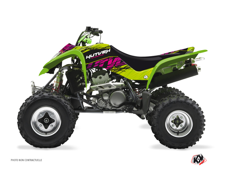 Kit Decorazione Quad Eraser Kawasaki 400 KFX Verde (2004-2006)