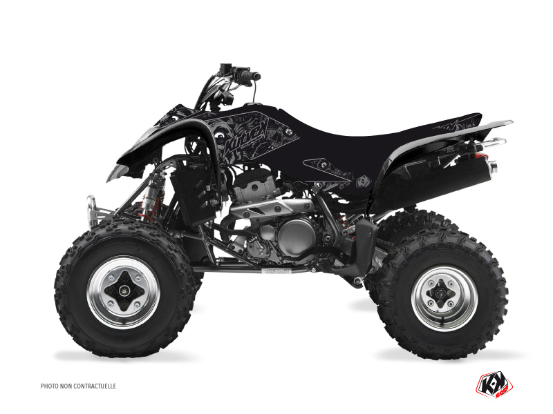 Kit Decor Quad Zombies Dark Kawasaki 400 KFX Nero (2004-2006)