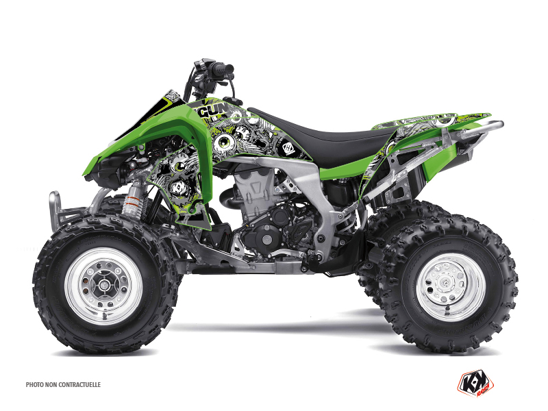 Kit Decor Quad Freegun Eyed Kawasaki 450 KFX Verde (2007-2017)
