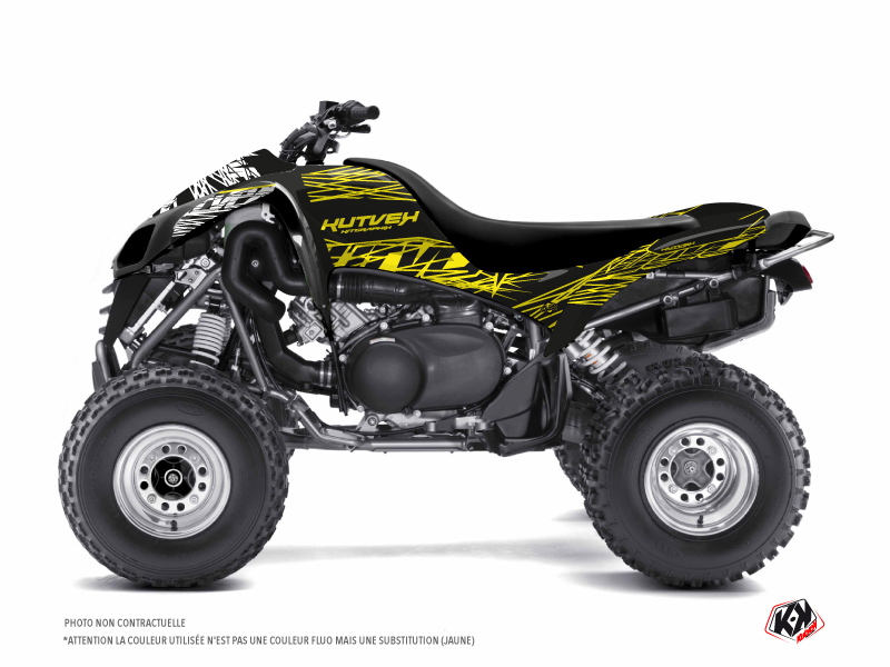 Kit Decor Quad Eraser Fluo Kawasaki 700 KFX Giallo (2007-2014)