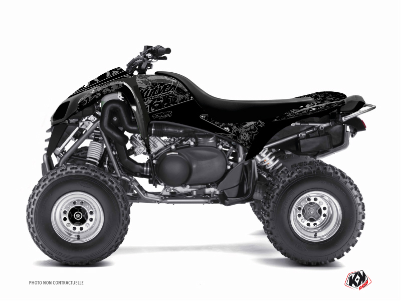 Kit Decor Quad Zombies Dark Kawasaki 700 KFX Nero (2007-2014)