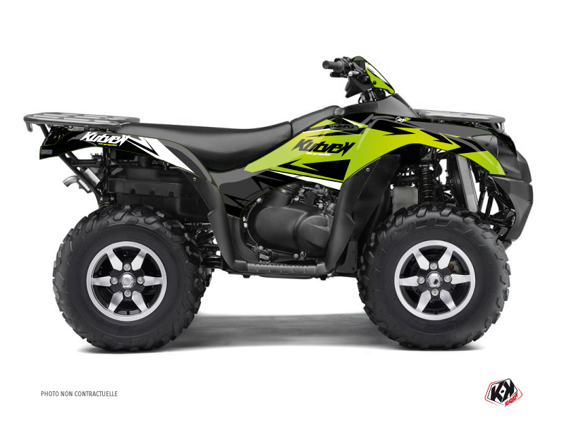 Kit Decorazione Quad Stage Kawasaki 650 KVF Verde (2007-2011)