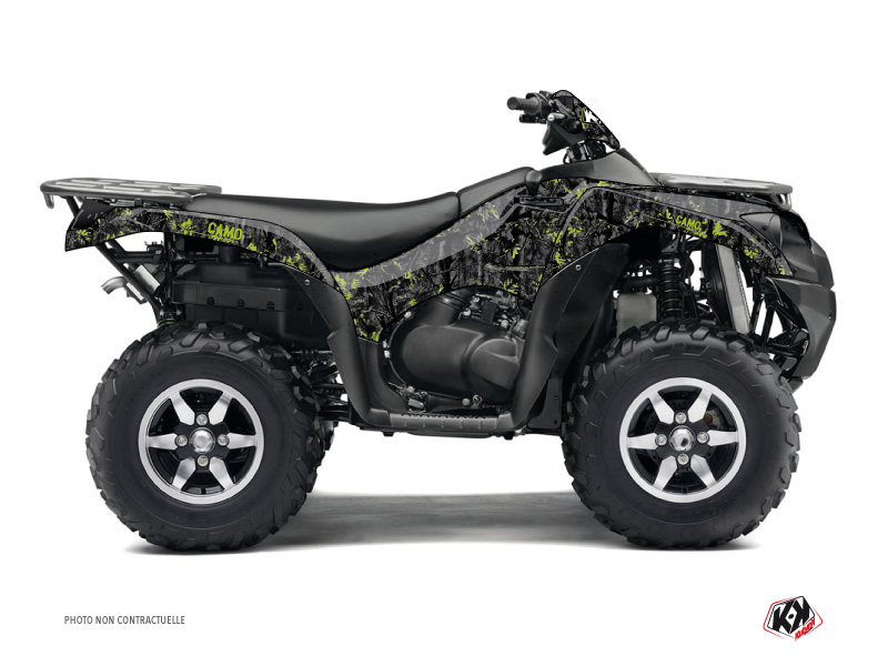 Kit Decor Quad Camo Kawasaki 750 KVF Nero Verde (2012-2023)