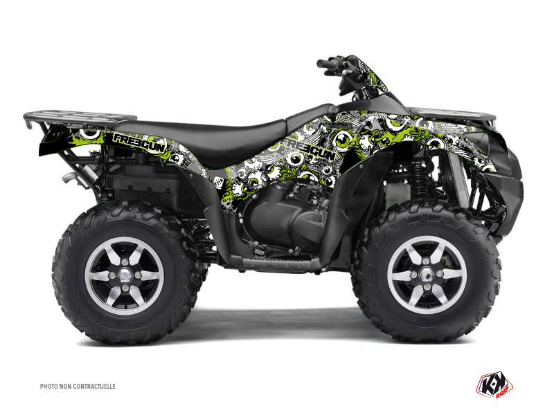 Kit Decorazione Quad Freegun Eyed Kawasaki 750 KVF Verde (2012-2023)