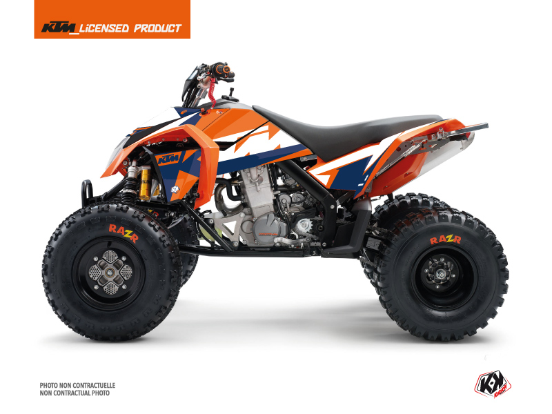 Kit Decor Quad Gravity KTM 450-525 SX Blu (2009-2013)
