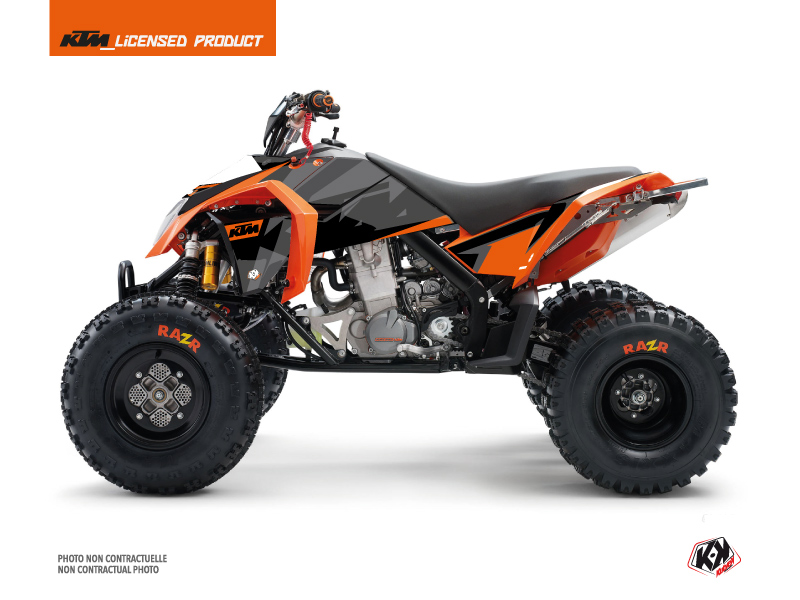 Kit Decorazione Quad Gravity KTM 450-525 SX Arancione (2009-2013)