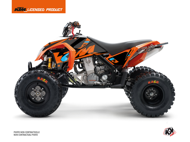 Kit Decor Quad Reflex KTM 450-525 SX Arancione (2009-2013)