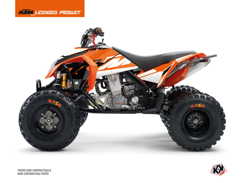 Kit Decorazione Quad Skyline KTM 450-525 SX Arancione (2009-2013)