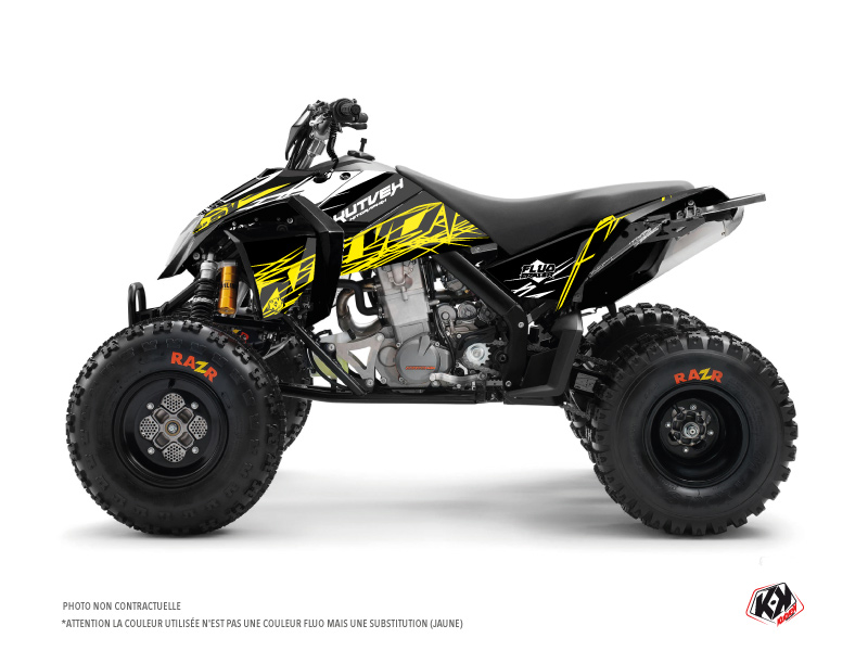 Kit Decor Quad Eraser Fluo KTM 450-525 SX Giallo (2009-2013)