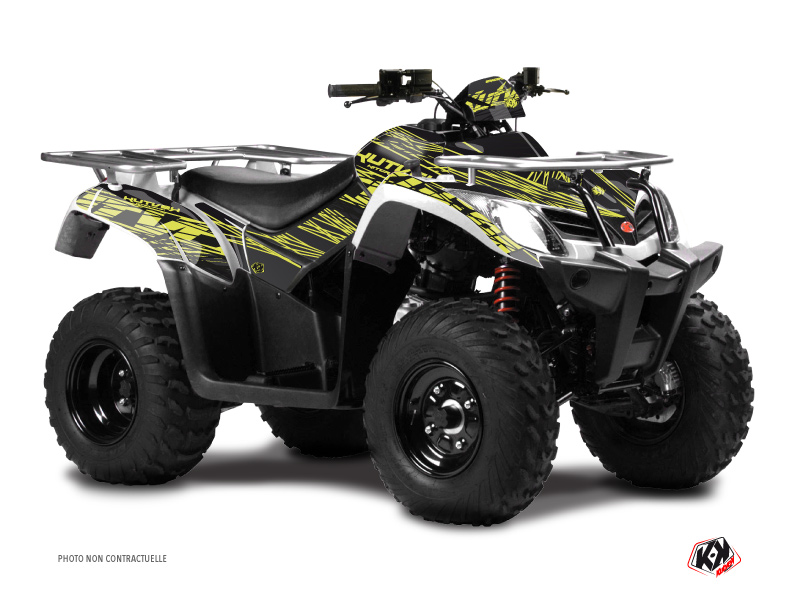 Kit Decorazione Quad Eraser Kymco 300 MXU Neon Grigio (2005-2018)