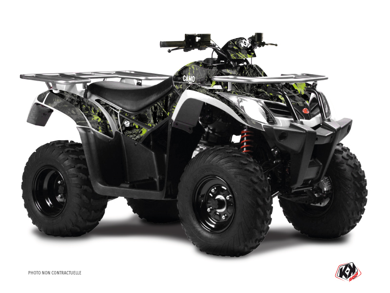 Kit Decor Quad Camo Kymco 300 MXU R Nero Verde (2010-2018)
