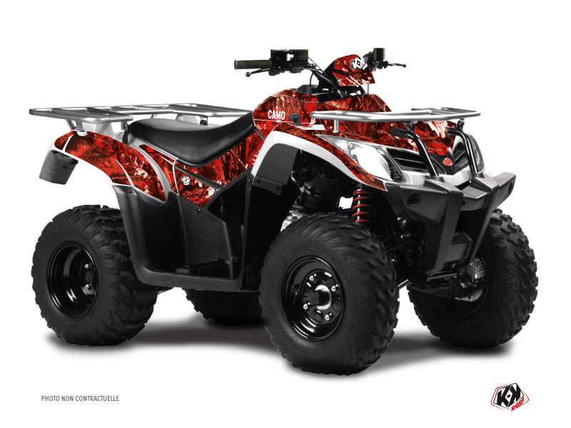 Kit Decor Quad Camo Kymco 400 MXU Rosso (2008-2017)