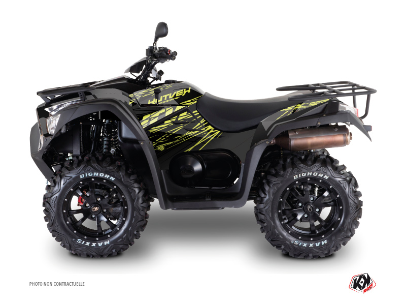 Kit Decorazione Quad Eraser Kymco 550 MXU Neon Grigio (2012-2014)