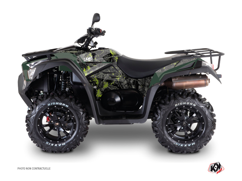 Kit Decor Quad Camo Kymco 700 MXU Nero Verde (2014-2017)