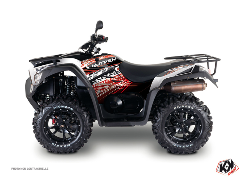 Kit Decor Quad Eraser Kymco 700 MXU Rosso Bianco (2014-2017)