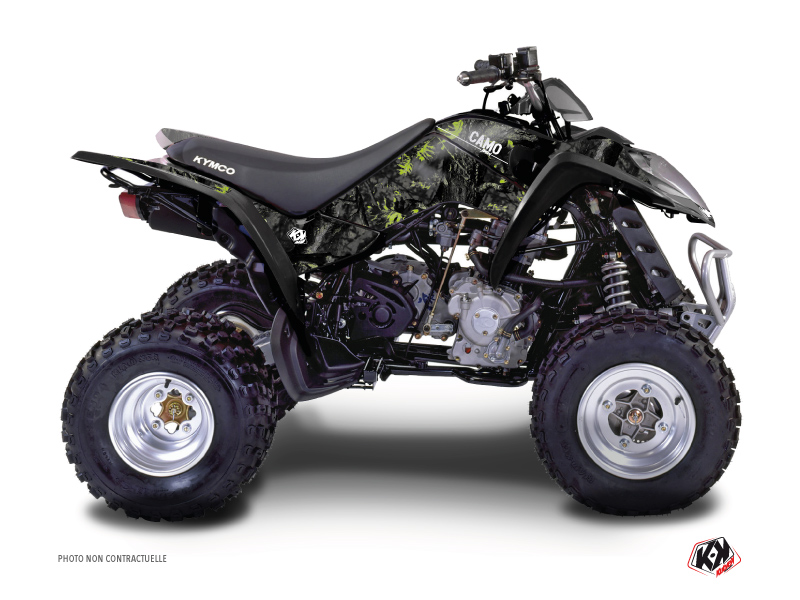 Kit Decor Quad Camo Kymco 50 MAXXER Nero Verde (2015-2018)