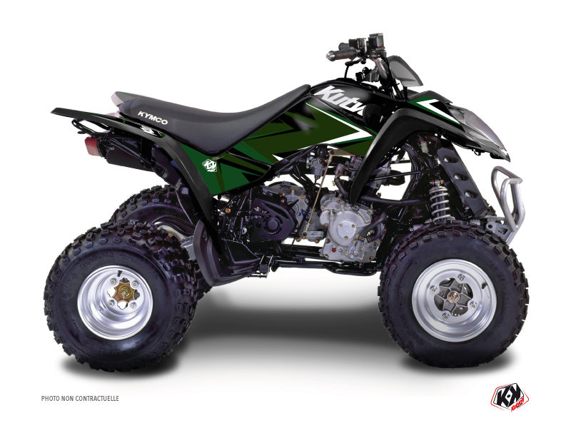 Kit Decor Quad Stage Kymco 50 MAXXER Nero Verde (2015-2018)