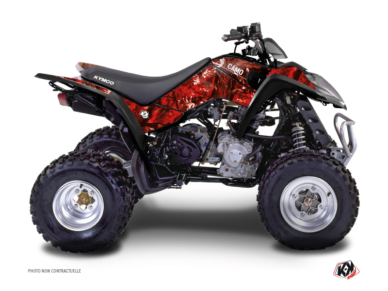 Kit Decor Quad Camo Kymco 300 MAXXER Rosso (2009-2019)