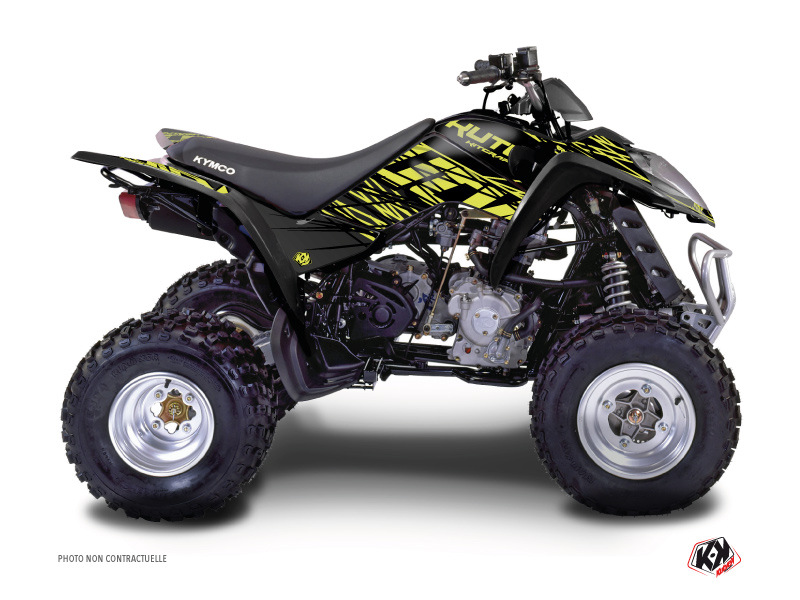 Kit Decorazione Quad Eraser Kymco 300 MAXXER Neon Grigio (2020-2023)
