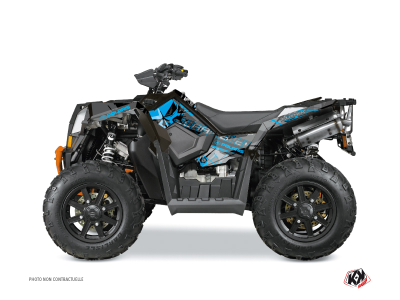 Kit Decorazione Quad Evil Polaris Scrambler 850-1000 XP Grigio Blu (2015-2019)