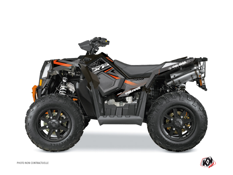 Kit Decor Quad Rock Polaris Scrambler 850-1000 XP Nero Arancione (2015-2019)