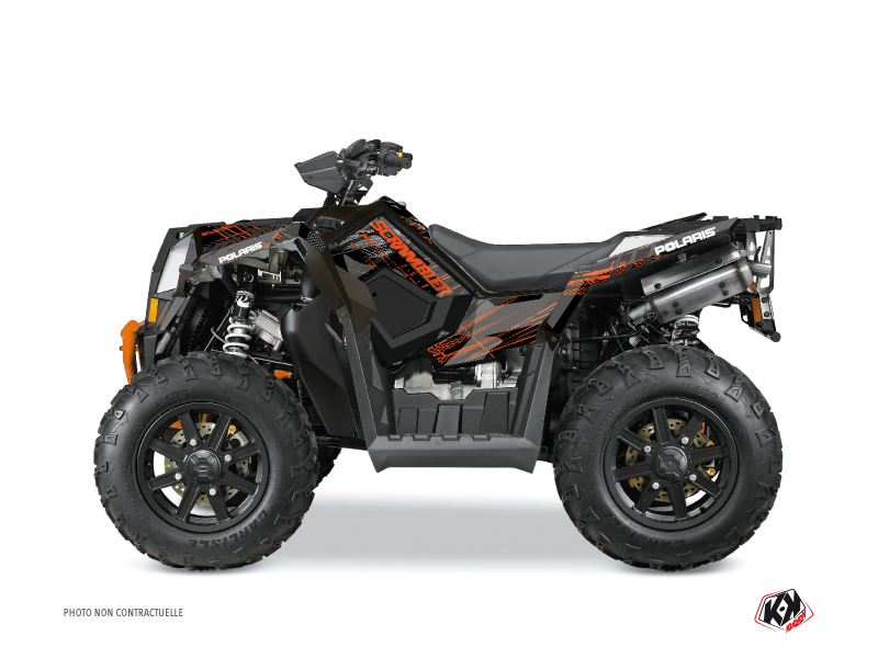 Kit Decor Quad Blade Polaris Scrambler 850-1000 XP Arancione (2015-2019)