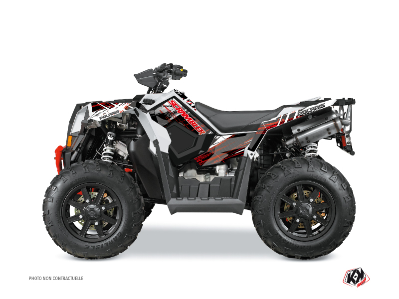 Kit Decorazione Quad Blade Polaris Scrambler 850-1000 XP Rosso (2015-2019)
