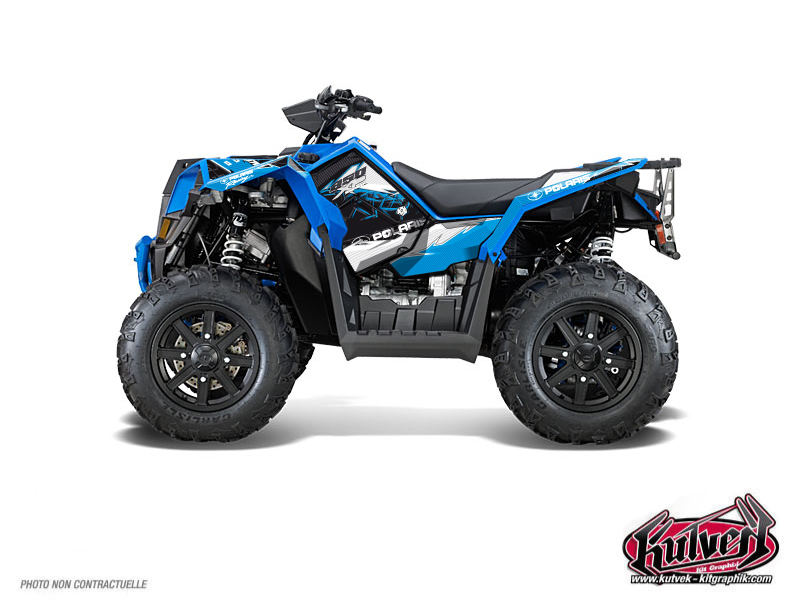 Kit Decor Quad Action Polaris Scrambler 850-1000 XP Blu FULL (2015-2019)