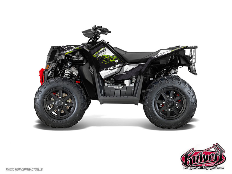 Kit Decorazione Quad Action Polaris Scrambler 850-1000 XP Verde FULL (2015-2019)