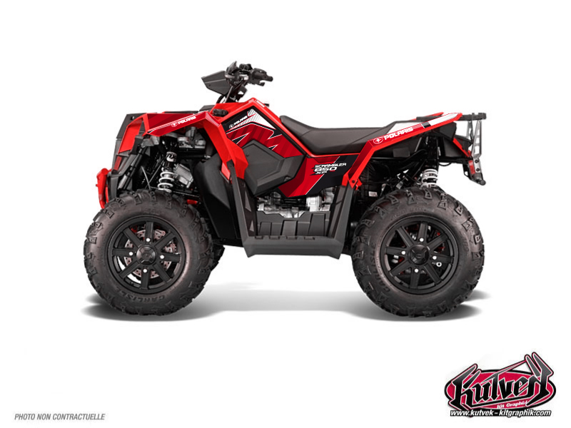 Kit Decor Quad Factory Polaris Scrambler 850-1000 XP Rosso (2015-2019)