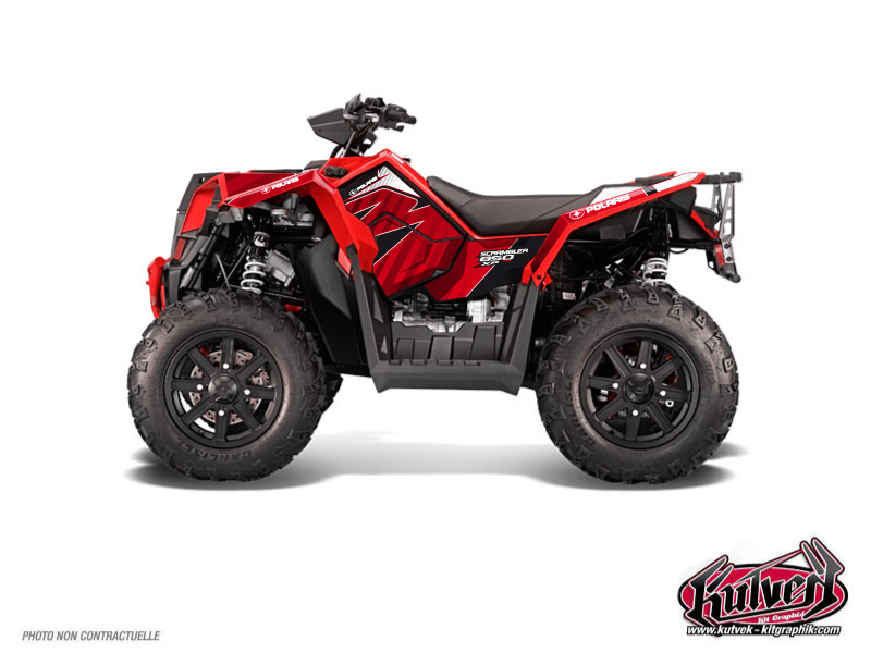 Kit Decor Quad Factory Polaris Scrambler 850-1000 XP Rosso FULL (2015-2019)