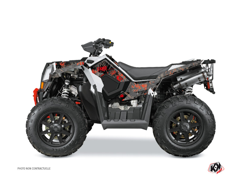 Kit Decor Quad Camo Polaris Scrambler 850-1000 XP Nero Rosso (2015-2019)