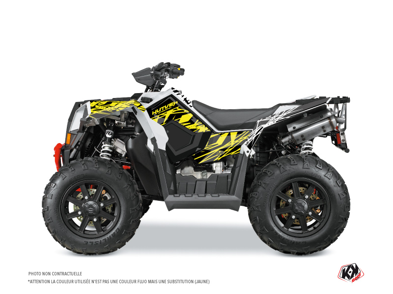 Kit Decorazione Quad Eraser Fluo Polaris Scrambler 850-1000 XP Giallo (2015-2019)
