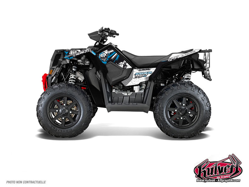Kit Decor Quad Trash Polaris Scrambler 850-1000 XP Nero Blu (2015-2019)