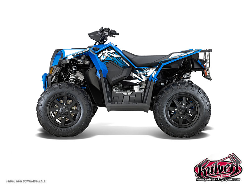 Kit Decor Quad Graff Polaris Scrambler 850-1000 XP Blu (2015-2019)