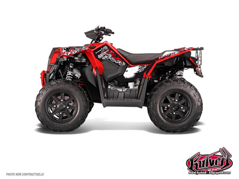 Kit Decor Quad Demon Polaris Scrambler 850-1000 XP Rosso (2015-2019)