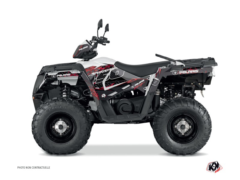 Kit Decor Quad Action Polaris 450 Sportsman Rosso (2018-2020)