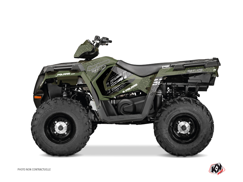 Kit Decor Quad Rock Polaris 450 Sportsman Verde (2021-2023)
