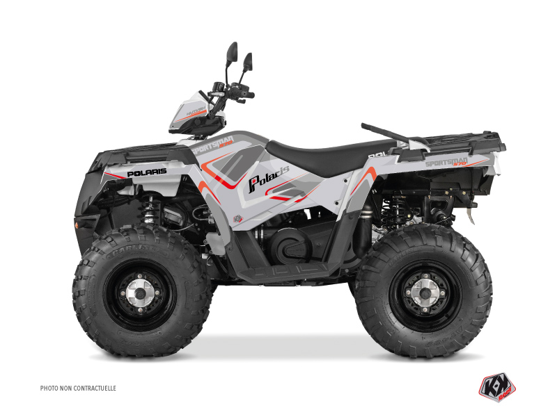 Kit Decorazione Quad Vintage Polaris 570 Sportsman Touring Grigio (2018-2023)