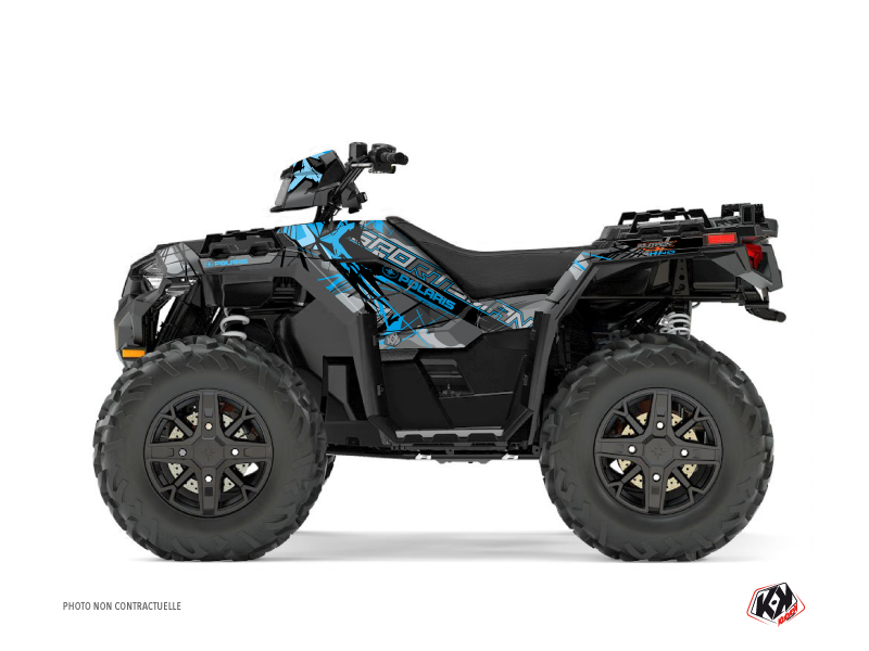 Kit Decorazione Quad Evil Polaris 850 Sportsman Forest Grigio Blu (2009-2012)