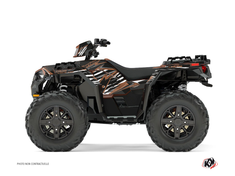 Kit Decor Quad Jungle Polaris 850 Sportsman Forest Marrone (2009-2012)