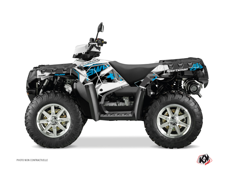 Kit Decor Quad Visor Polaris 1000 Sportsman Touring Blu (2010-2012)