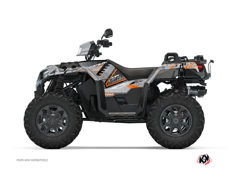 Kit Decor Quad Redrock Polaris 1000 Sportsman XP S Forest Grigio Arancione (2020-2023)